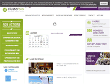 Tablet Screenshot of organics-cluster.com